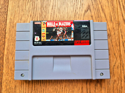 Bulls vs Blazers  US-Version für SNES Super Nintendo NTSC-U