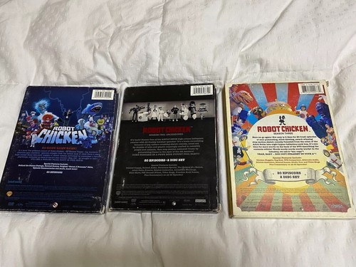 Robot Chicken Seasons 1-3 DVD Box Sets - Picture 2 of 6
