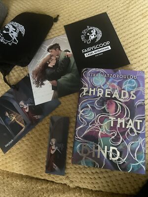  FAIRYLOOT Threads That Bind Kika Hatzopoulou SIGNED July YA And Random Items