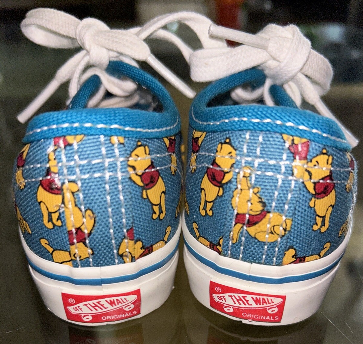 Vans Originals Vans Disney Winnie The Pooh Blue Vtg Vans Disney