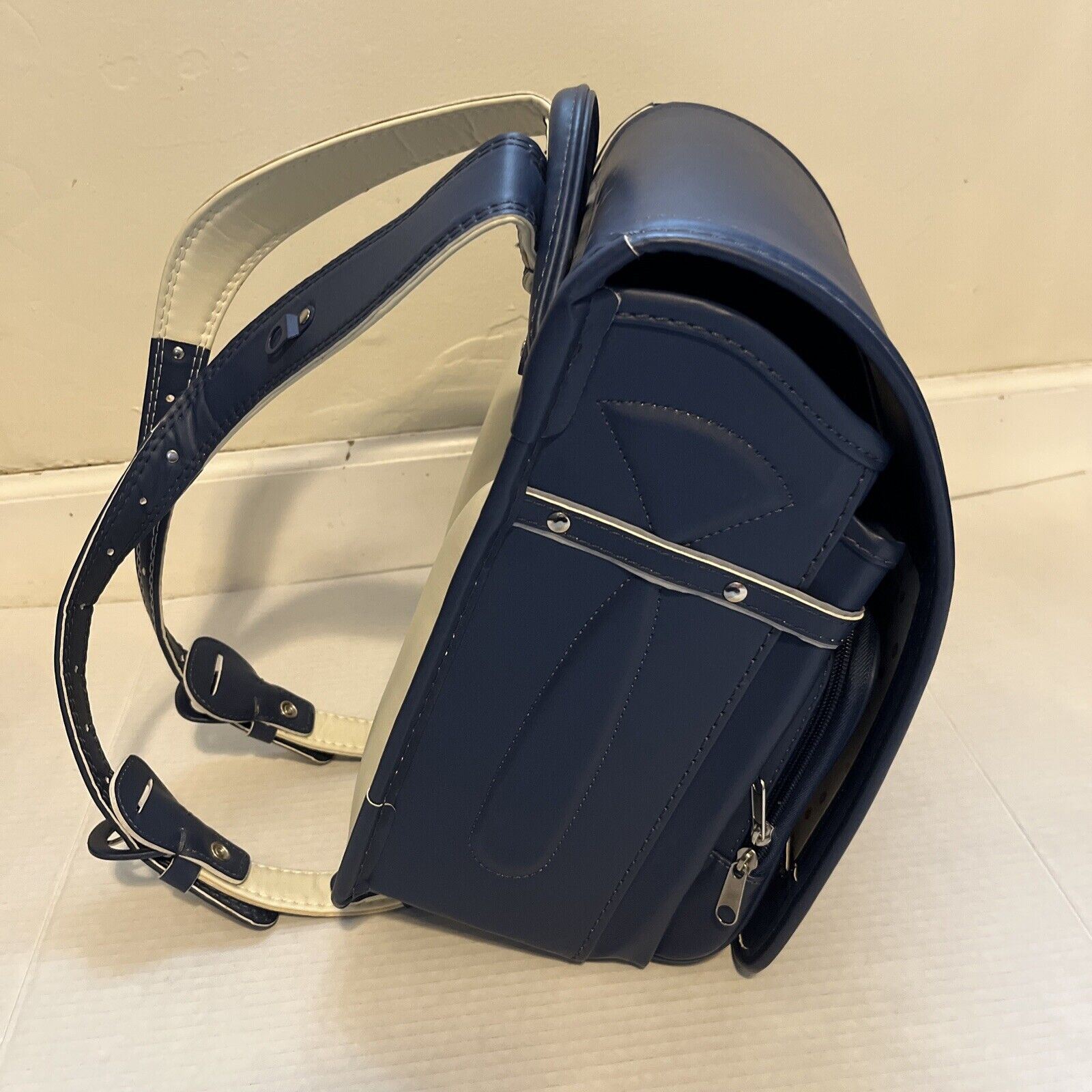 Japanese Randoseru School Bag Backpack Navy Blue New