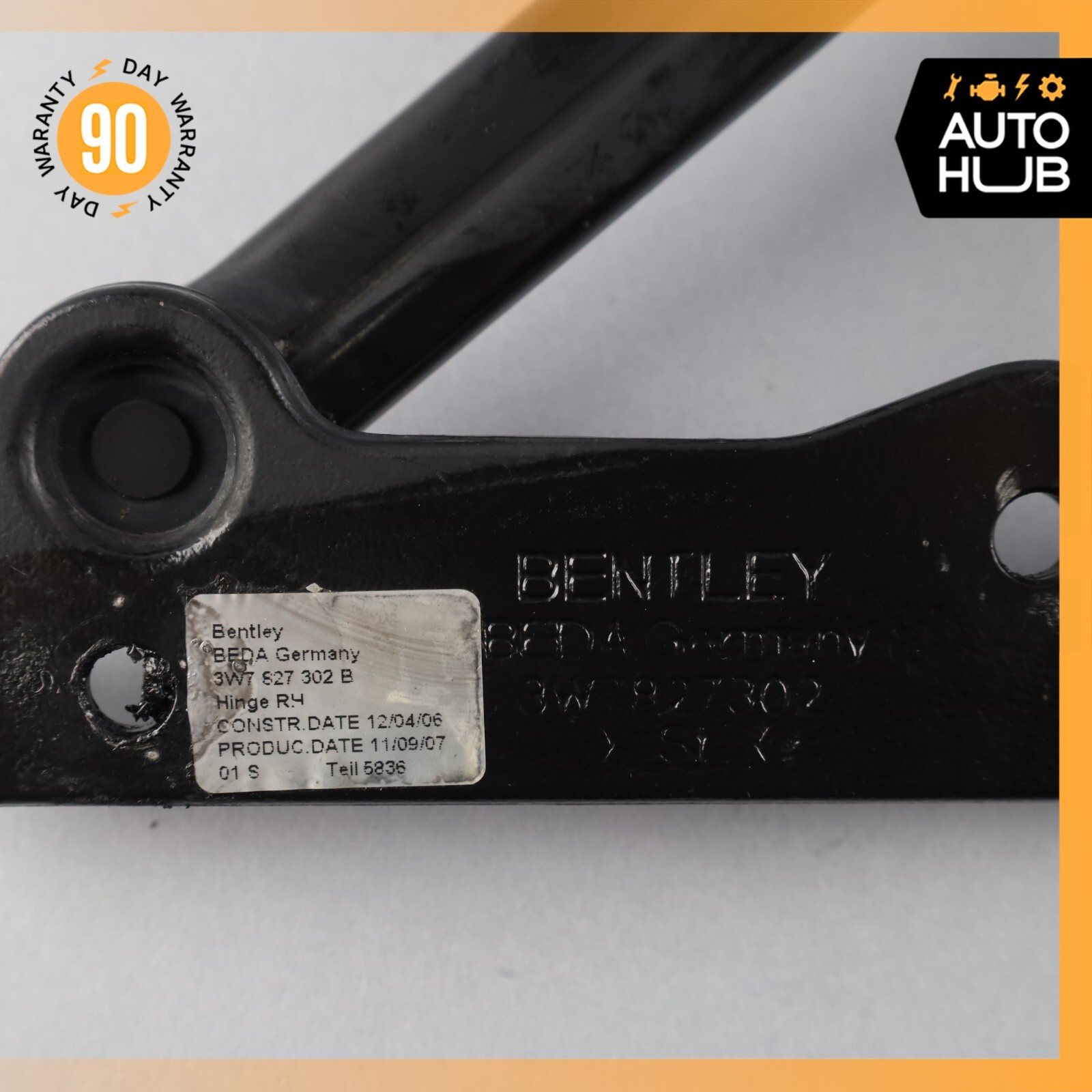 07-18 Bentley Continental GTC Rear Trunk Lid Hinges Left & Right Set OEM 46k