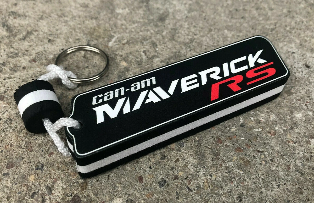 Can am Maverick Floating Key ring Key Chain Key Fob Llavero chaveiro portachiavi
