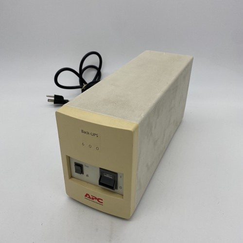 Vintage APC Back-UPS 600 120V-60Hz Battery Back UPS LR63938 (Parts Only) - 第 1/8 張圖片