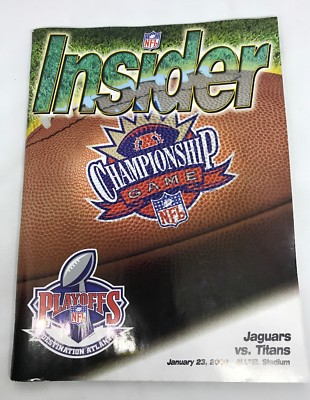 Jacksonville Jaguars -Tennessee Titans 1/23/00 Insider