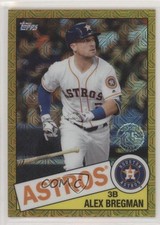 2020 Topps Silver Pack 1985 Chrome Baseball Series 2 Gold 35/50 Alex Bregman 1u6
