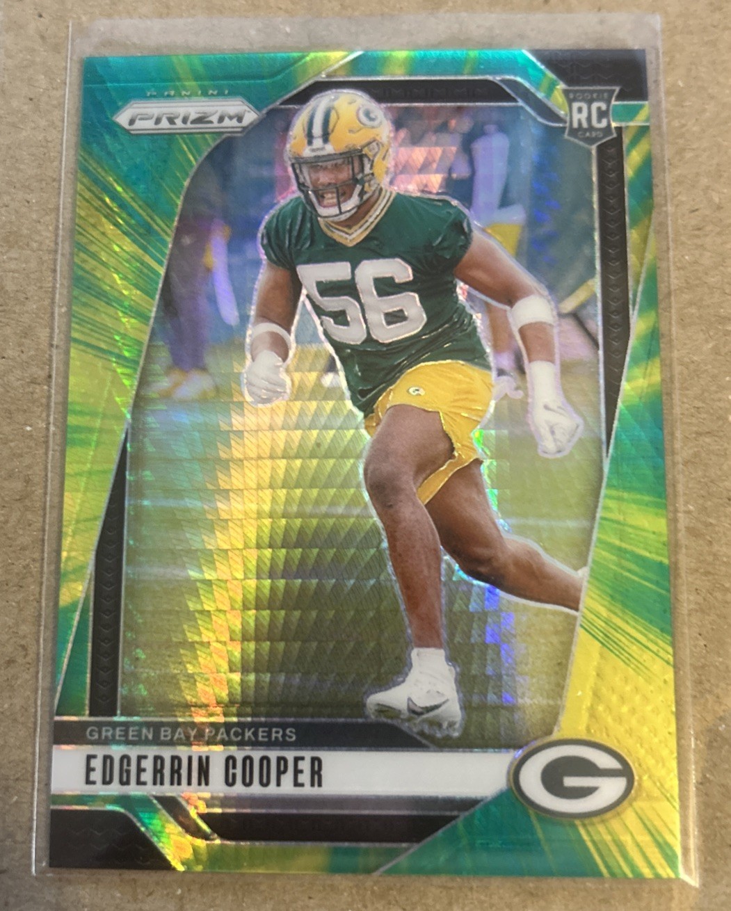 2024 Panini Prizm #331 Edgerrin Cooper Rookie RC Hyper /180 Packers