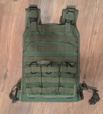 Tactical Tailor Plate Carrier OD Green W/ Side Armor Pouches