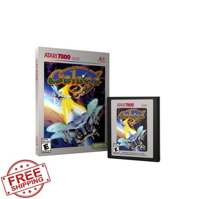 GALAGA 7800 Atari 7800 Game Cartridge