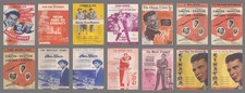 14 Vintage Sheet Music Lot FRANK SINATRA Film Songs