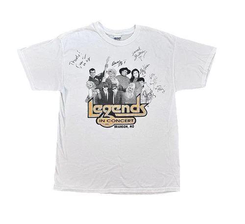 Vintage Legends In Concert Elvis Presley Dolly Parton Blues Vintage vintage concert t-shirt, vintage, single stitch, B+ condition