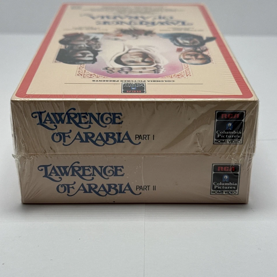 Lawrence of Arabia Part 1 VHS Release of the 1962 Film New Sealed Near Mint 1985 - Image 3 of 4