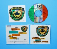 HOUSE OF PAIN -JUMP AROUND/ HOUSE OF PAIN ANTHEM CD SINGLE w/ O.G. STICKER!!!!