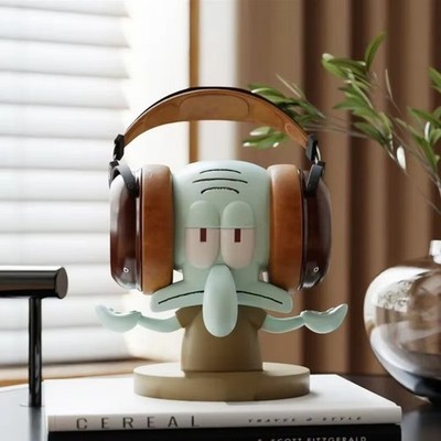 Squidward Headset Stand Headphone Holder Creative Desktop Display Rack Esports