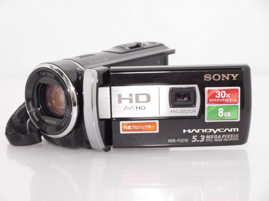 ぽ*ん様 SONY ハンディカム HDR-PJ210 プロジェクター機能付き HDR-PJ210 特長 : うれしいプロジェクター機能 | デジタルビデオ