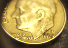 VARIETY LOT OF 2 DIFFERENT RPD ERROR ROOSEVELT DIME 10c COINS! CLAD, NICE! — photo 9