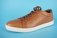 Allen Edmonds Courtside Brown Leather Lace up Sneaker Shoe SZ 8 New