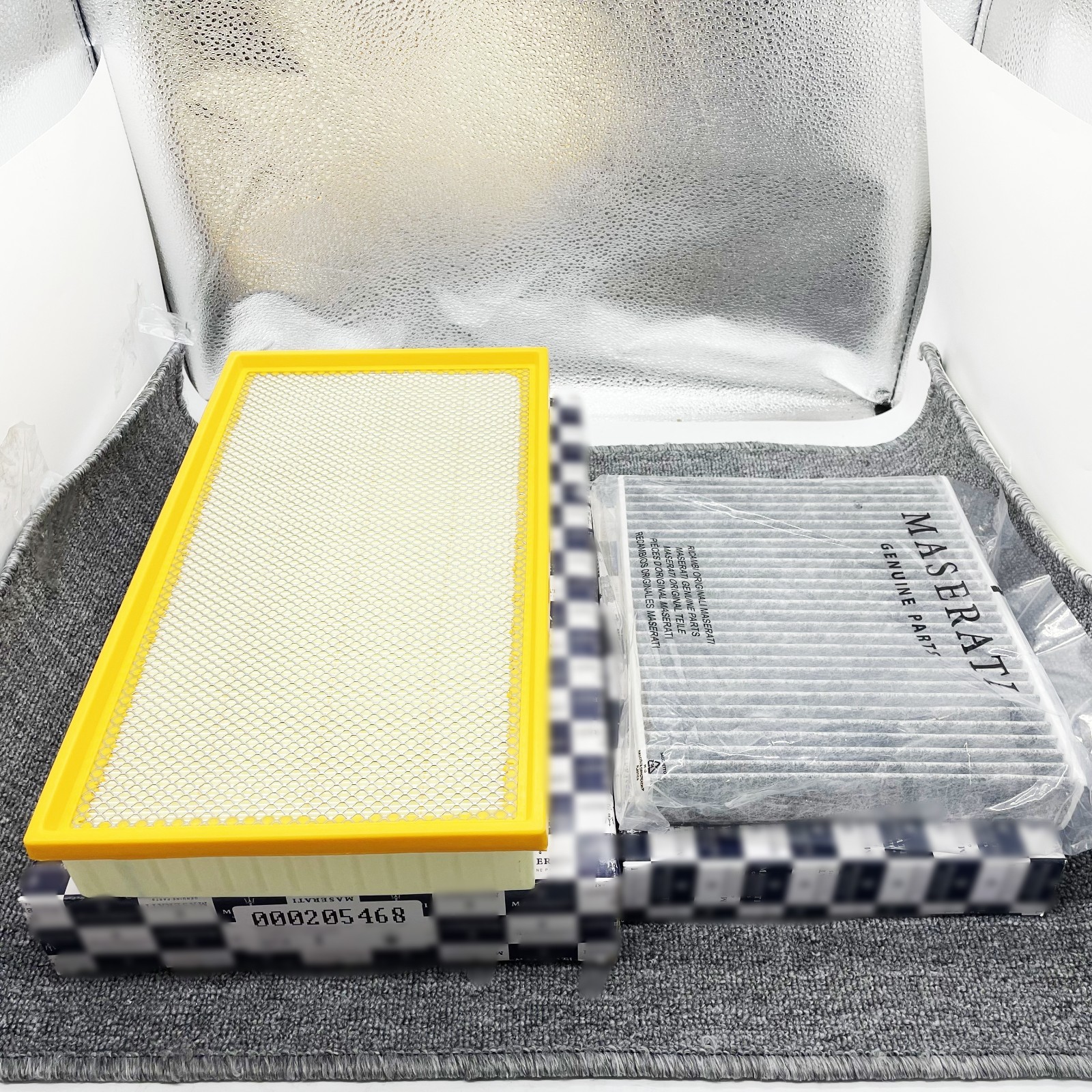 2pcs Pollen Filter & Air Filter Fits For Maserati Quattroporte Granturismo7