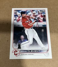 2022 Topps Ernie Clement #71 Rookie Cleveland Guardians/Toronto Bluejays RC