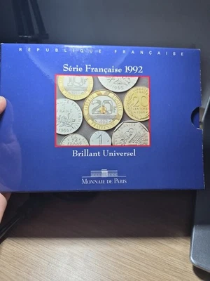 #163 ~ Coffret France BU 1992 Série Française FDC Rare - Photo 1/4