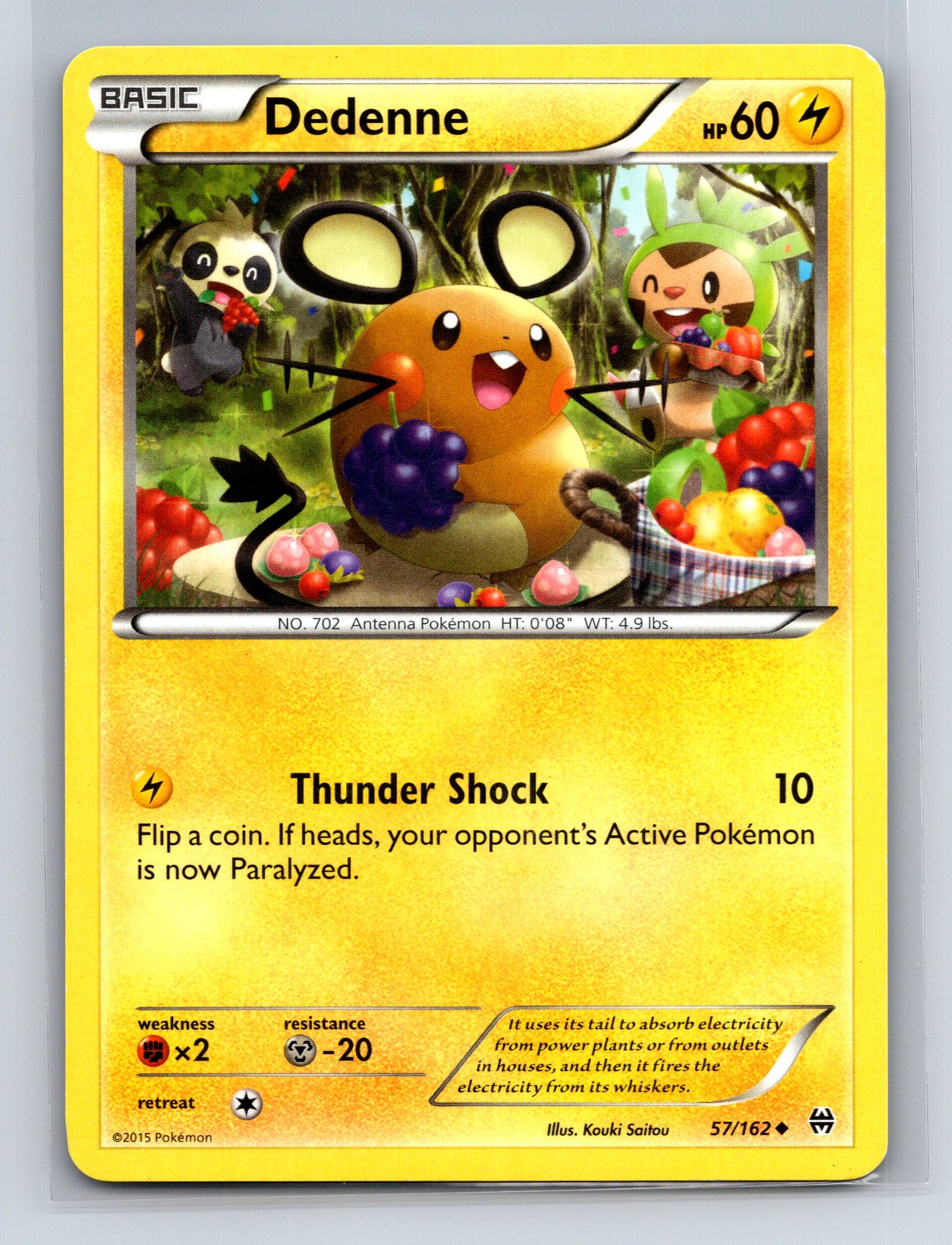 XY - BREAKthrough #57/162 Dedenne