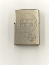 Accendino Zippo Vintage LUCKY STRIKE Argento U.S.A. Usato Unisex Autentico