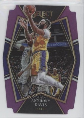 2021 Panini Select Premier Level Purple Prizm Die-Cut /99 Anthony Davis #144 7rf