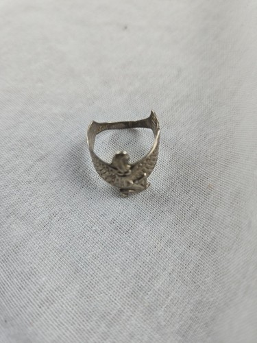 Silver Isis Goddess Band Ring. Size 5.5. 2 Grams 925 - Picture 3 of 8