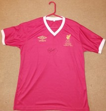 KENNY DALGLISH SIGNED LIVERPOOL 1978 EUROPEAN CUP WINNERS SHIRT