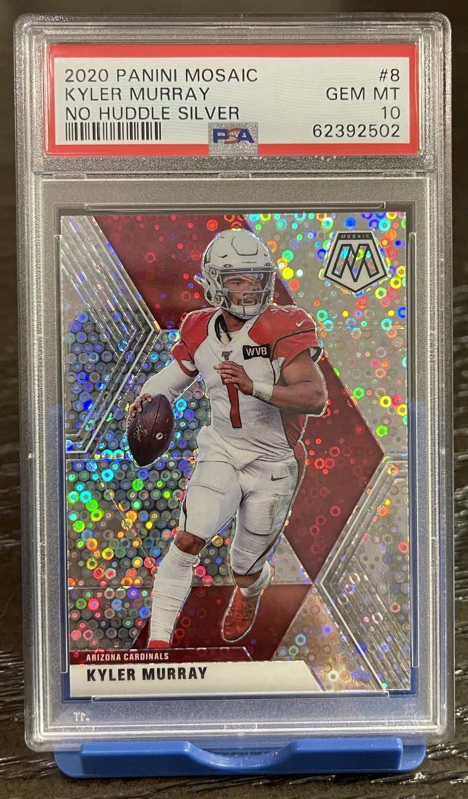 2020 Mosaic Football #8 KYLER MURRAY No Huddle Silver PSA 10 RARE! AZ Cardinals