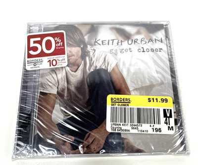 Get Closer by Keith Urban CD Put You In A Song You Gonna Fly (New Sealed)