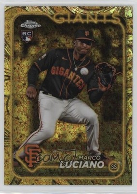 2024 Topps Gilded Collection 25/50 Marco Luciano #77 Rookie RC 10vb
