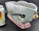 Roseville #1062-12” Gray Artwood Planter In Excellent Mint Condition