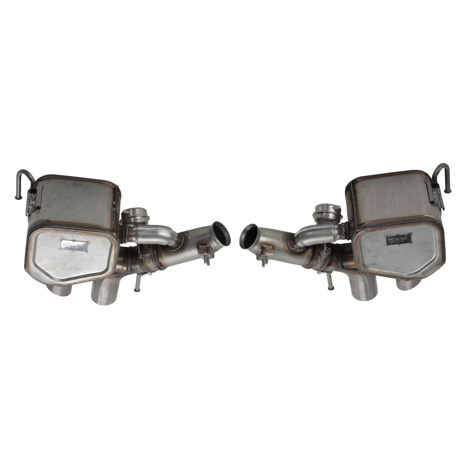 GENUINE Ferrari California T FG Exhaust Silencers Kit 70003624