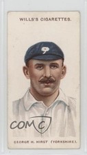 1908 Wills Cricketers Tobacco Large S George Hirst #16