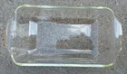 Vintage Anchor Hocking  441 Loaf Pan 1qt Glass with handles No Chips See Pics