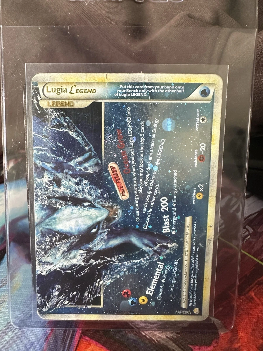 Lugia Pokémon TCG Heartgold & Soulsilver Individual Collectible