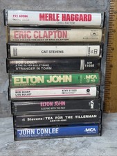 Classic Rock cassette tape a lot
