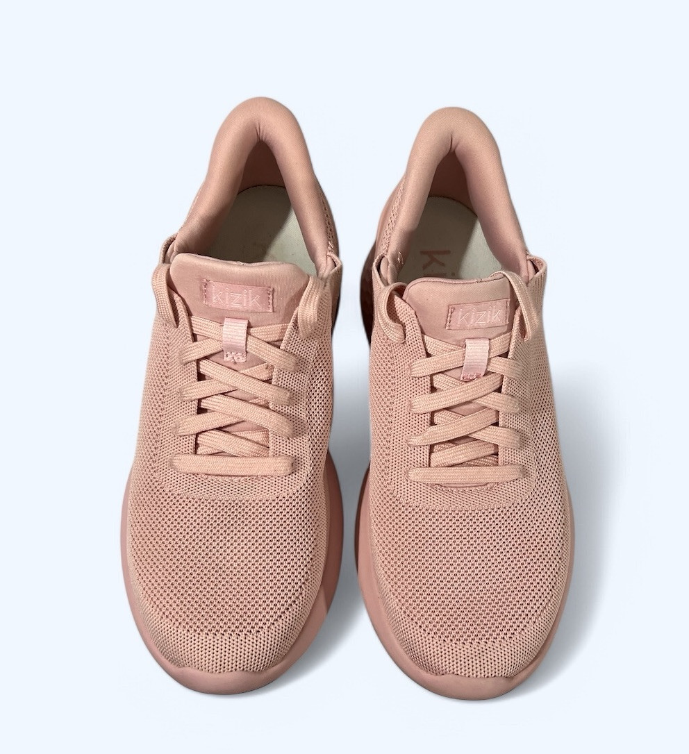 Kizik Athens Shoes Mens 9 Womens 10.5 WIDE Pink Lemonade Handsfree Labs Sneakers Kizik Athens Pink Lemonade Hands Free Sneakers Walking Shoes  main image 3