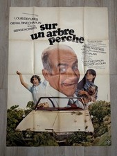 Affiche de cinéma - Sur un arbre perché (Louis de Funès)