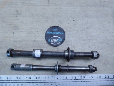 1975 Yamaha DT175 Enduro Y20899) front and rear wheel axle bolts set 