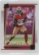 2021 Panini Clearly Donruss Rated Rookie Gold Trey Sermon #79 1oa8