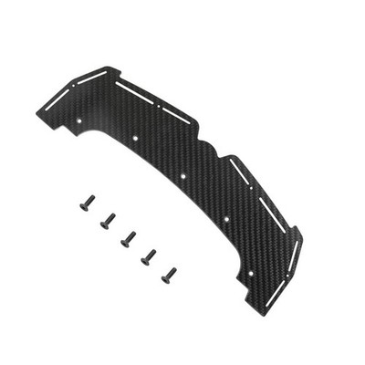 Carbon Fiber Front Splitter Lower Bumper+Screw For ARRMA F1 LIMITLESS 1/7 RC Car