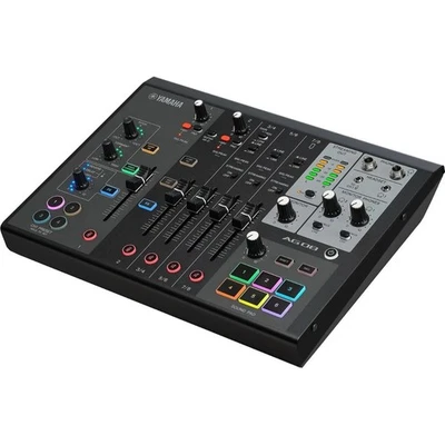 YAMAHA AG08 B Black 8ch Live Streaming Mixer USB Audio Interface New