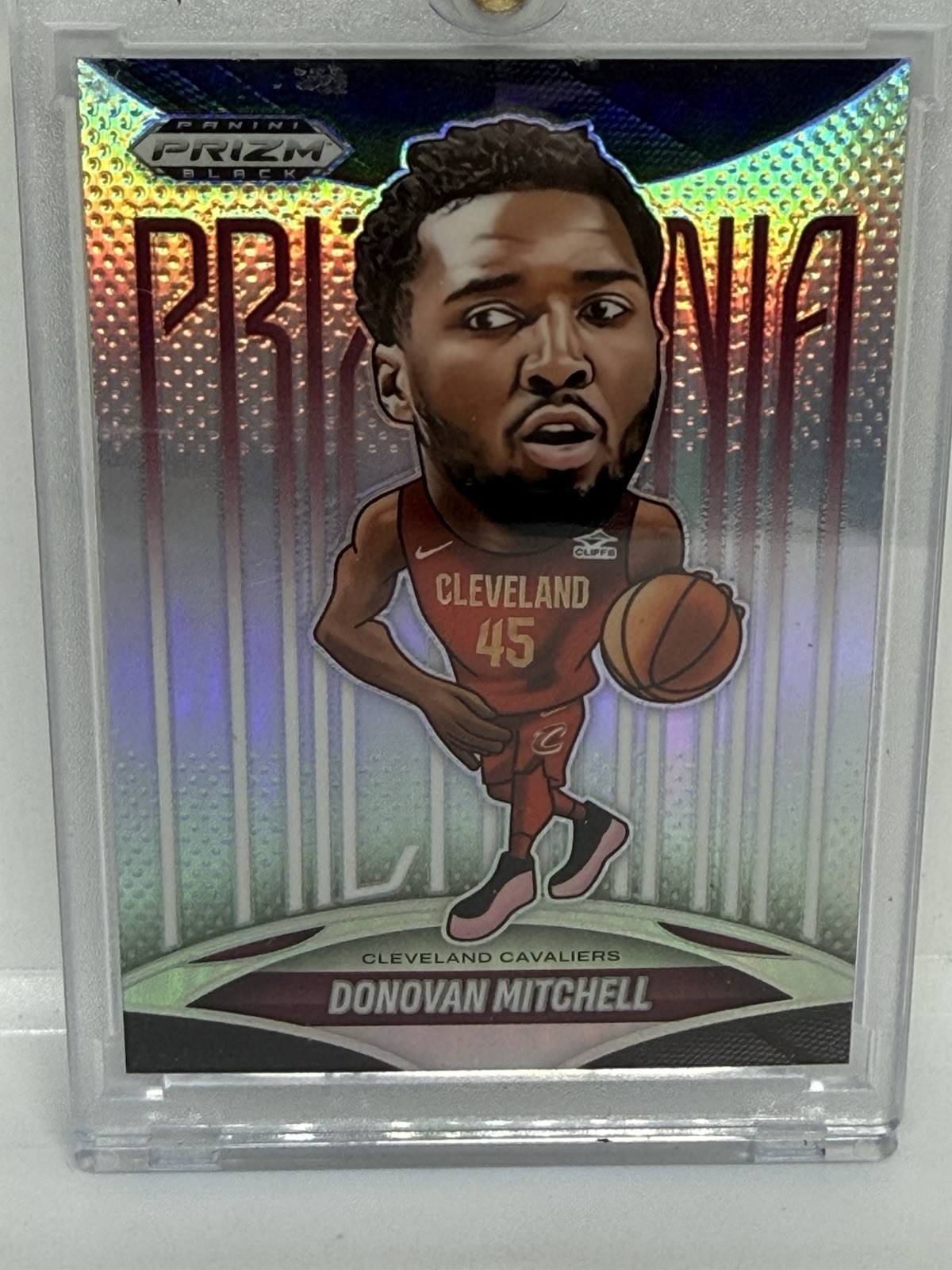 2024-25 Panini Prizm Black Donovan Mitchell Prizmania Case Hit Cavs SSP!