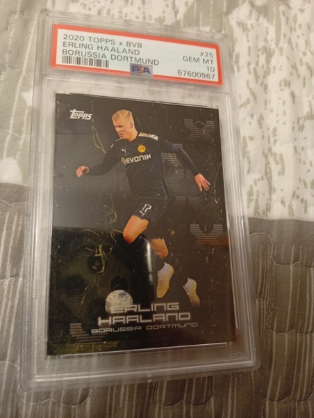 Erling Haaland Topps PSA 10