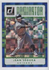 2017 Panini Donruss Dominators Blue 35/249 Jean Segura #D-19 0g4