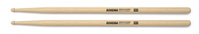 Rohema German Hickory Round Tip Drum SD4-H Sticks - 61327