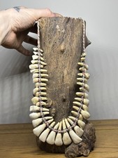 Vintage Ox Teeth Neckless Necklace