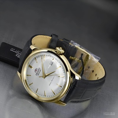 Orient Bambino Automatik Herrenuhr RA-AC0M01S30B Silber